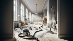 Nettoyage de fin de chantier 🧹 après rénovation lourde