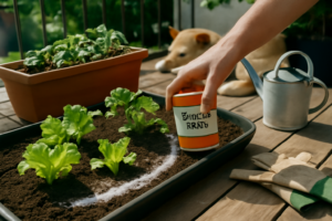Bicarbonate de soude pour escargots — méthode naturelle pour protéger les plantes du jardin