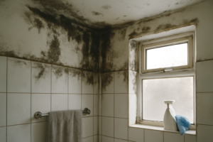 Enlever la moisissure dans la salle de bain : guide pas-à-pas pour nettoyer joints, carrelage et murs avec produits maison et astuces de ventilation