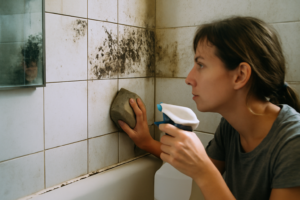 Comment enlever la moisissure dans la salle de bain - guide pratique : vinaigre, bicarbonate, nettoyage des joints et prévention