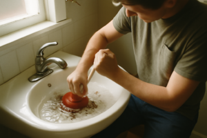 Débouchage lavabo professionnel — intervention rapide et durable par plombier