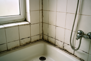 Enlever la moisissure dans la douche : méthodes efficaces pour éliminer taches noires sur carrelage, joints et rideau