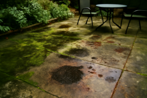Nettoyant terrasse béton concentré — élimine mousse, taches et huiles pour une terrasse en béton propre et protégée