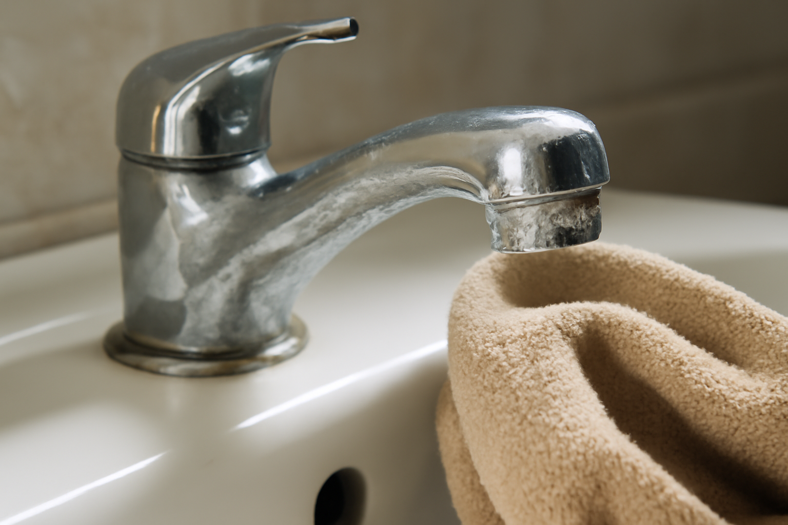 Astuce naturelle pour enlever le calcaire sur la robinetterie — méthode efficace sans produits chimiques