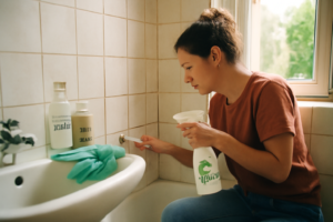 Nettoyant plafond professionnel anti-moisissure et dégraissant — spray puissant pour enlever taches, saleté et traces d'humidité