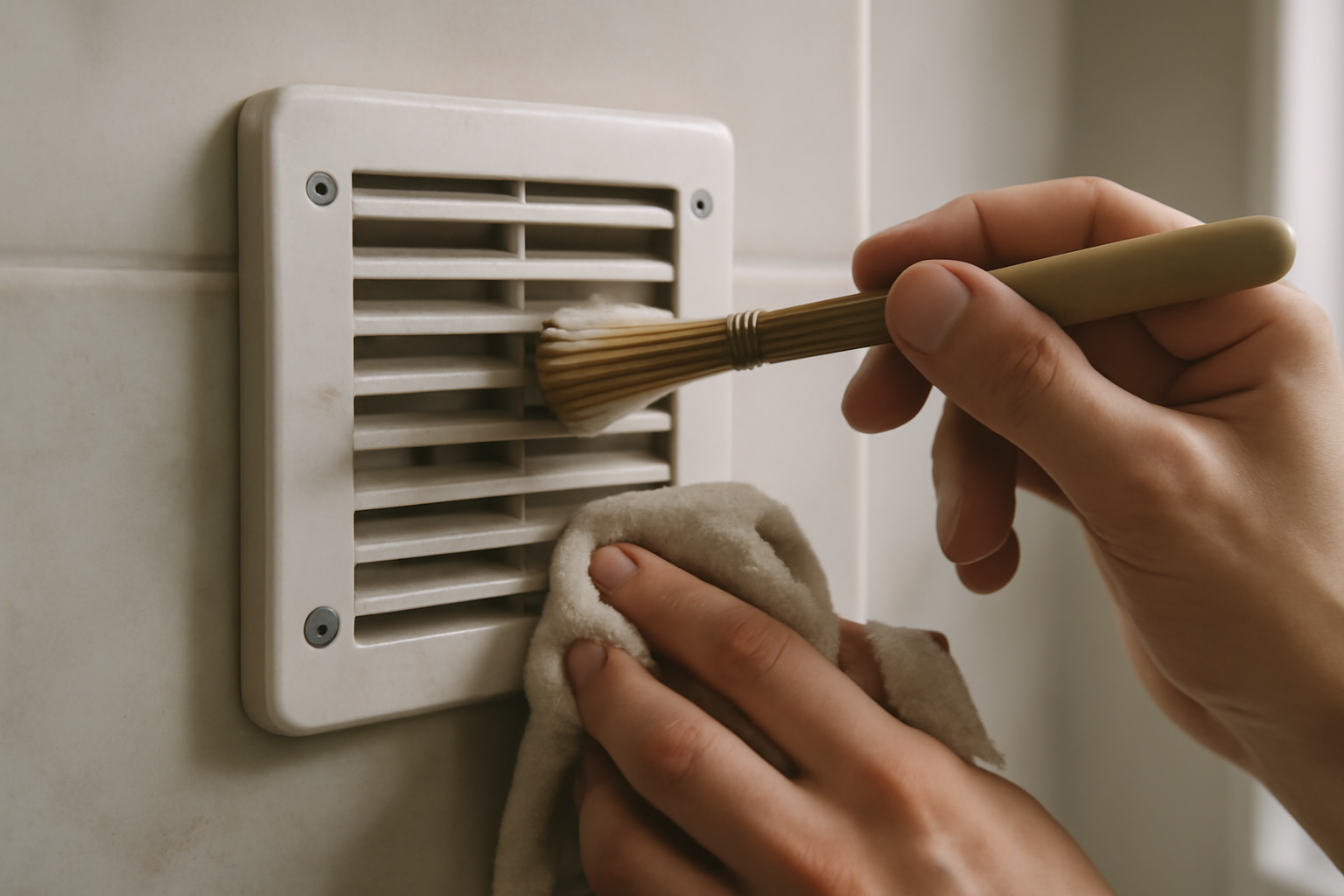 Nettoyage VMC — bouches et filtres propres pour une meilleure ventilation